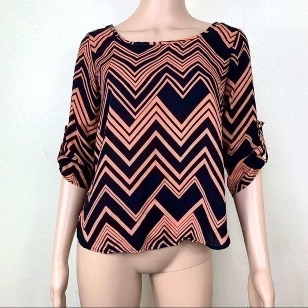 A’Gaci,A’Gaci women’s Top shirt striped sz M